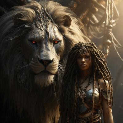 Flue Keeso A Giant Lion With A Black Mane On And A Zulu African 65684e87 A571 437e 8c12 Cc6c6dbbbb17 Flue Keeso A Giant Lion With A Black Mane On And A Zulu African 65684e87 A571 437e 8c12 Cc6c6dbbbb17